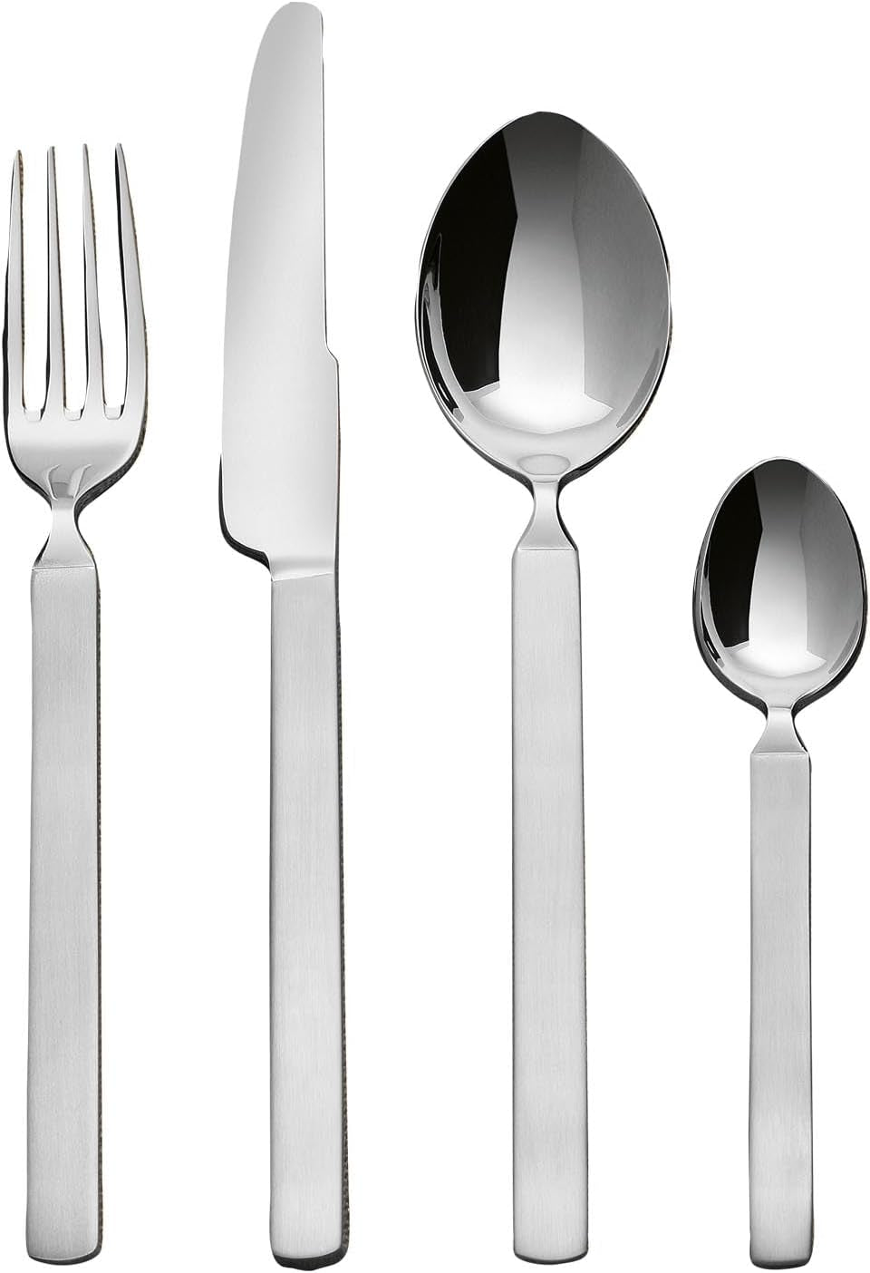 Alessi 4180S24 Zestaw suchych sztućców 24 sztuki ze stali nierdzewnej Kitchen Naty Shop