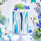 Fondant w rolce FunCakes Baby Blue: łatwy w użyciu, gładki, elastyczny, miękki i giętki, idealny do dekorowania ciast, halal, koszerny i bezglutenowy. 1 kg Pasta cukrowa Naty Shop