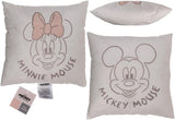 Poduszka dekoracyjna Out of the Blue, Disney, Minnie i Mickey 40 X 40 cm, poszewka: 100% bawełna, wypełnienie: 100% poliester Poduszki standardowe Naty Shop Tytuł domyślny