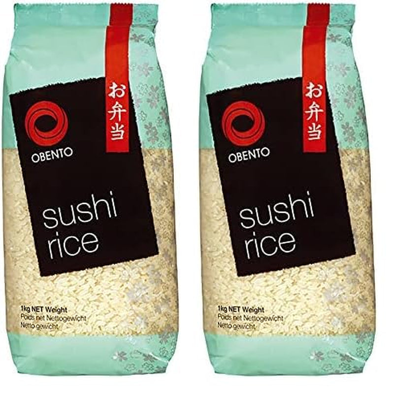 Ryż Sushi, ryż kleisty do bułek nori i innych japońskich specjałów sushi, 1 kg (1 opakowanie)