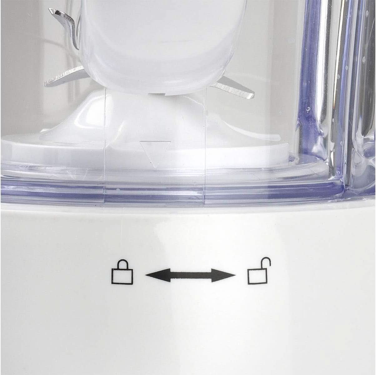 Mikser elektryczny Girmi FR46, 1,5 litra, 2 Geschwindigkeiten Mit Pulse-Funktion, 4 Edelstahlklingen, Messbecherdeckel, Messbecher Mit Scale, Sicherheitseinrichtung, Weiß/Rot Kitchen Naty Shop