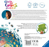 Ravensburger Puzzle 17170 Koło kolorów - Ocean i łódź podwodna Puzzle 500 elementów Puzzle Naty Shop