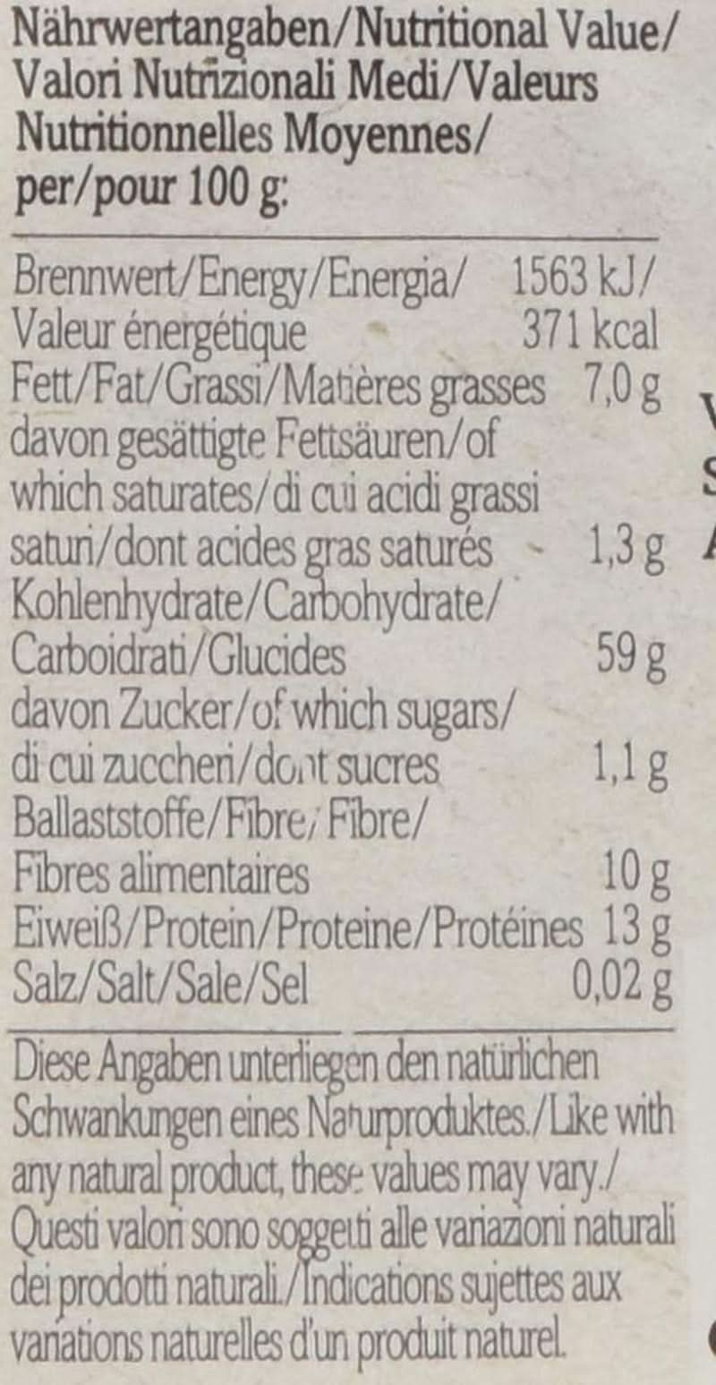 Płatki owsiane Verival - organiczne, opakowanie 6 x 500 gramów Cereale Naty Shop
