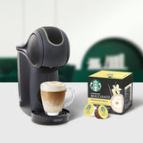 STARBUCKS Probierset, pakiet odmian White Cup firmy Nescafé Dolce Gusto Kaffeekapseln & Vanilla Macchiato firmy Nescafé Dolce Gusto Kaffeekapseln 6 x 12 (72 kapsułki, 36 porcji)
