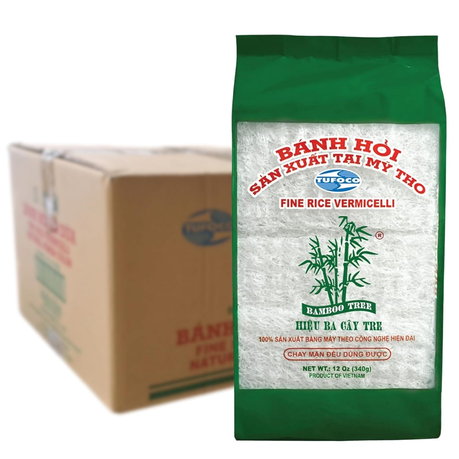 BAMBUSOWE DRZEWO - Świeży wermiszel ryżowy - 1 x 400g