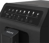Krups EA897B Evidence Automatyczny ekspres do kawy ECOdesign, automatyczna funkcja espresso i cappuccino, technologia Quattro Force, kubki do mleka uruchamiane jednym dotknięciem, 8 ustawień wstępnych, system mleka, 1450W