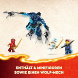 LEGO NINJAGO Fire Mech Kaia Zabawkowa figurka dla dzieci z możliwością dostosowania figurki czerwonego mecha Zestaw Ninja 4 figurki, w tym Kai i Zane Prezent dla 7-letnich chłopców i dziewcząt 71808 Zestawy do budowania Beuche den LEGO-Store