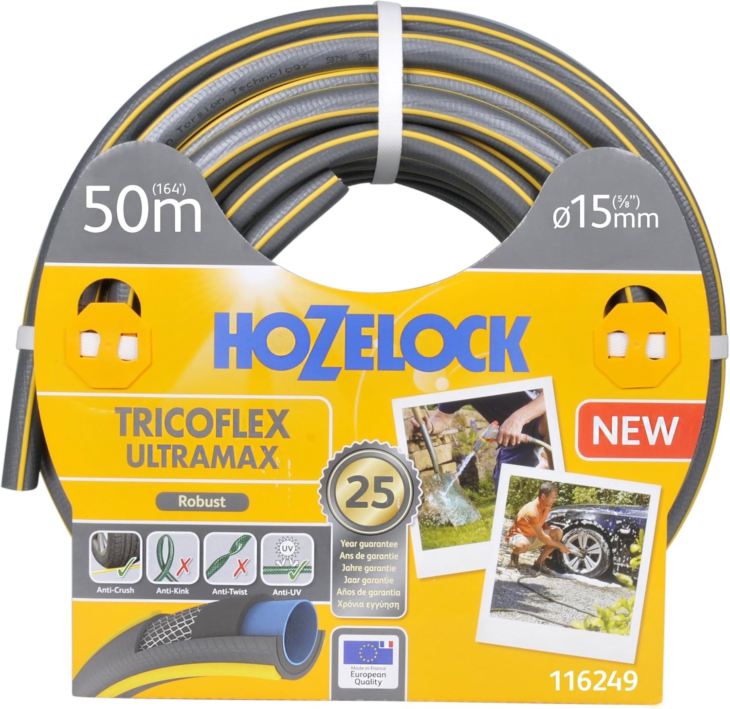 Wąż Hozelock Tricoflex Ultramax 25 m (średnica 12,5 mm)