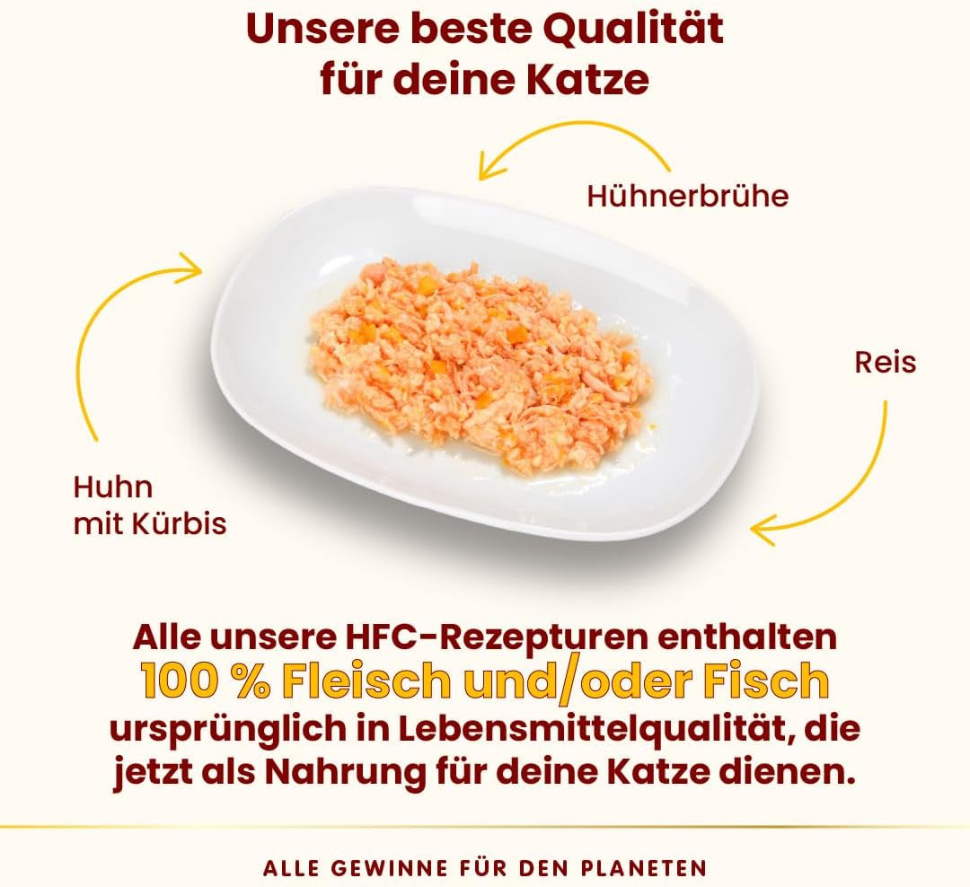 Almo Nature HFC Naturalna mokra karma dla kotów - Różne przepisy z kurczakiem - 6 x 70g