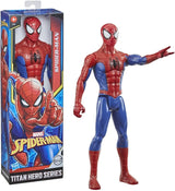 Marvel Titan Hero Series Spider-Man Figurka Superbohater o wysokości 30 cm z ruchomymi kończynami Kompatybilna z innymi zabawkami Spider-Mana Dla dzieci 5+ Figurki Naty Shop