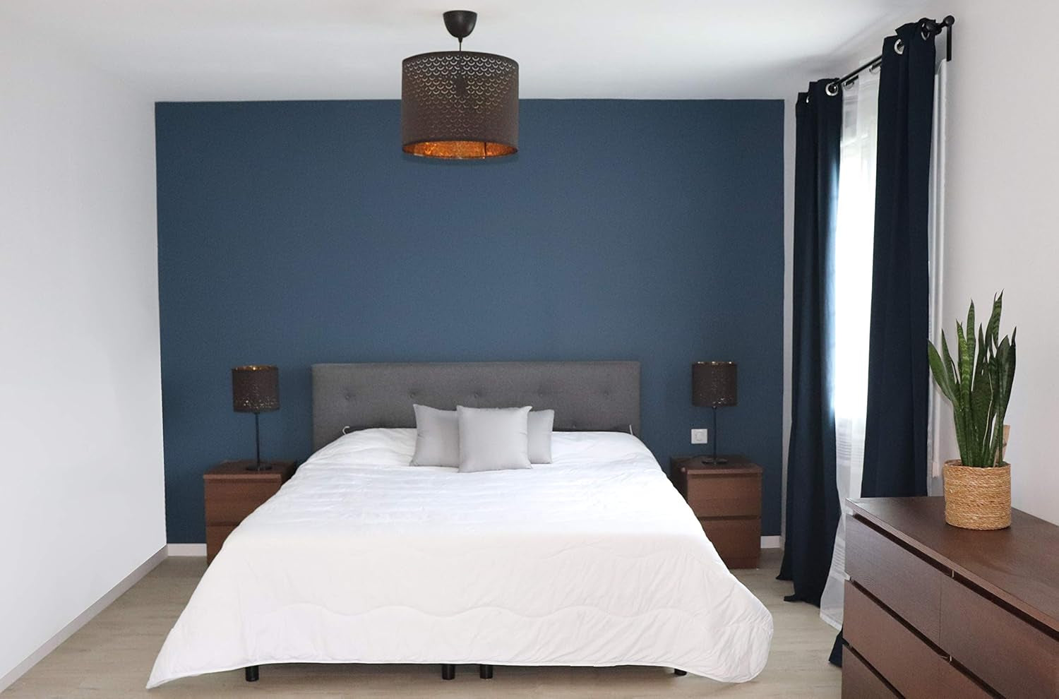 Kołdra Soft Flex, poliester, biała, 240 X 260 cm Kołdry i kołdry Naty Shop
