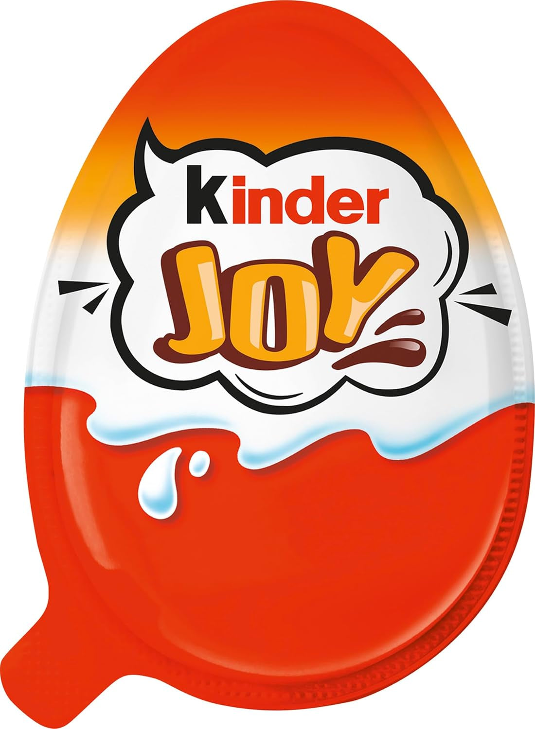 Kinder Joy opakowanie 2 szt. - Jedna połówka z pysznym kremem mleczno-kakaowym i chrupiącymi kuleczkami, druga połowa z wielką niespodzianką - Czekolada Wielkanocna, Słodycze Wielkanocne - Prezent Wielkanocny - 40g