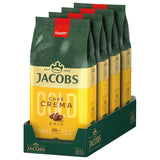 Jacobs Expert Roast Cafe Crema Gold, Kawa w całych ziarnach (4 x 1 kg)