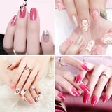 Zestaw 6 Stück Nagel Pinsel, Doppel-Ende Nageldesign Pinsel, Akryl Nail Art Zestaw Pinsel Nail Art Liner Pinsel Narzędzie do kropkowania dla DIY Nail Art Design (Mit 1 Schwammbürste)