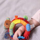 SIGIKID 40490 Aktywny pierścień Baby Activity PlayQ Zabawka dla dziewczynek i chłopców polecana dla dzieci od 3 miesiąca wielokolorowy Baby Toys Naty Shop