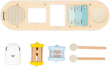 Janod - Utwory muzyczne Sweet Cocoon - 5 muzycznych zajęć dla dzieci - Wczesna edukacja muzyczna - Drewniana zabawka FSC - Od 12 miesiąca, J04058 Baby Toys Naty Shop