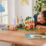 Zestaw LEGO Animal Crossing Nook's Shop i Sophie's House, kreatywna zabawka dla dzieci z 2 minifigurkami z serii gier wideo, prezent dla dziewcząt i chłopców od 7 lat 77050 Zestawy do budowania Besuche den LEGO-Store