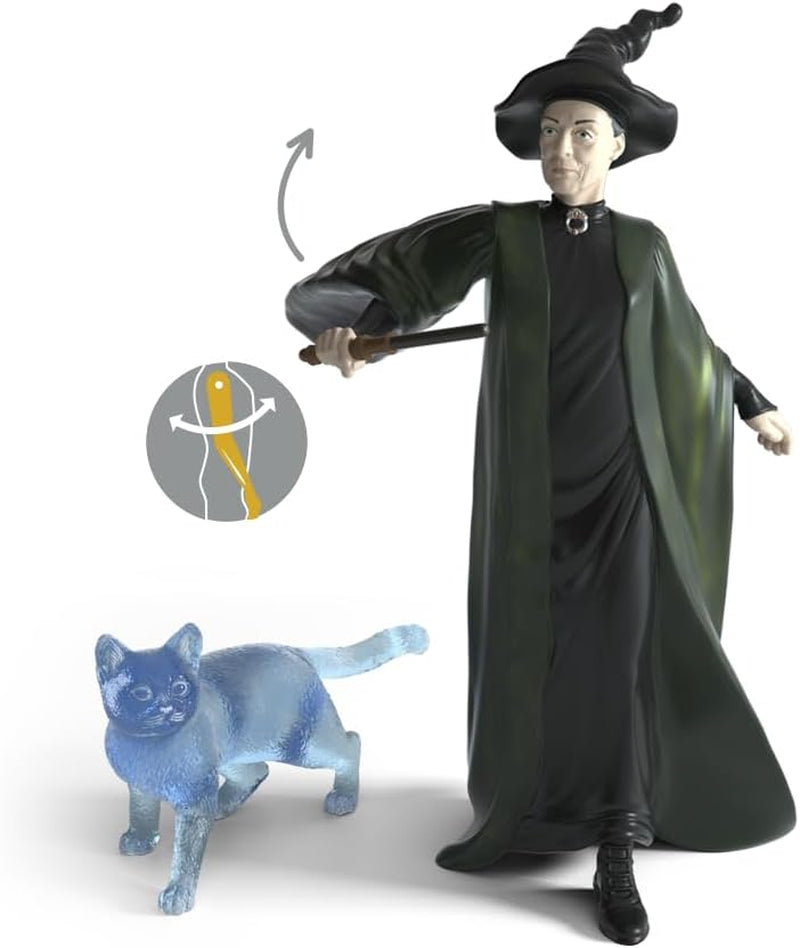 Schleich 42682 Profesor McGonagall i Patronus, od 6 lat, HARRY POTTER - Figurka do zabawy, 16 X 11 X 18 cm Figurki Naty Shop