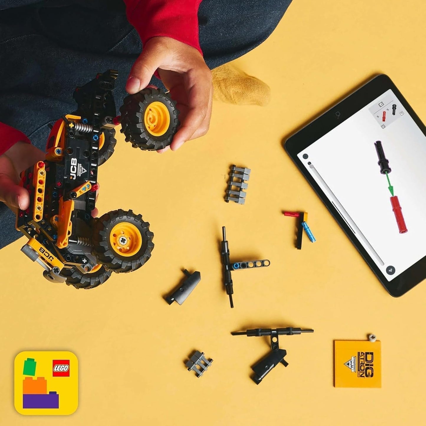 LEGO Technic Monster Jam Digatron, zestaw Monster Truck dla dzieci, zabawki do budowania dla dzieci, chłopców i dziewcząt od 7 lat, pomysły na prezenty dla fanów Monster Trucks i sportów motorowych 42199 Zestawy konstrukcyjne Kup w sklepie LEGO