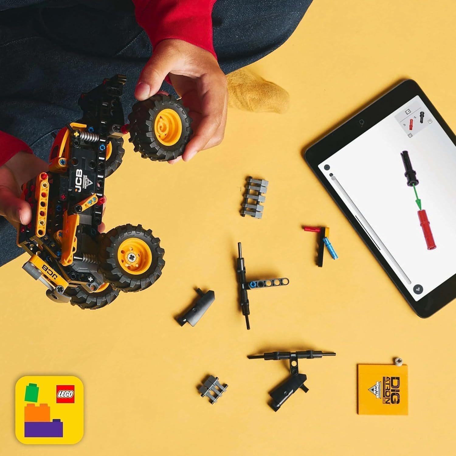 LEGO Technic Monster Jam Digatron, zestaw Monster Truck dla dzieci, zabawki do budowania dla dzieci, chłopców i dziewcząt od 7 lat, pomysły na prezenty dla fanów Monster Trucks i sportów motorowych 42199 Zestawy konstrukcyjne Kup w sklepie LEGO