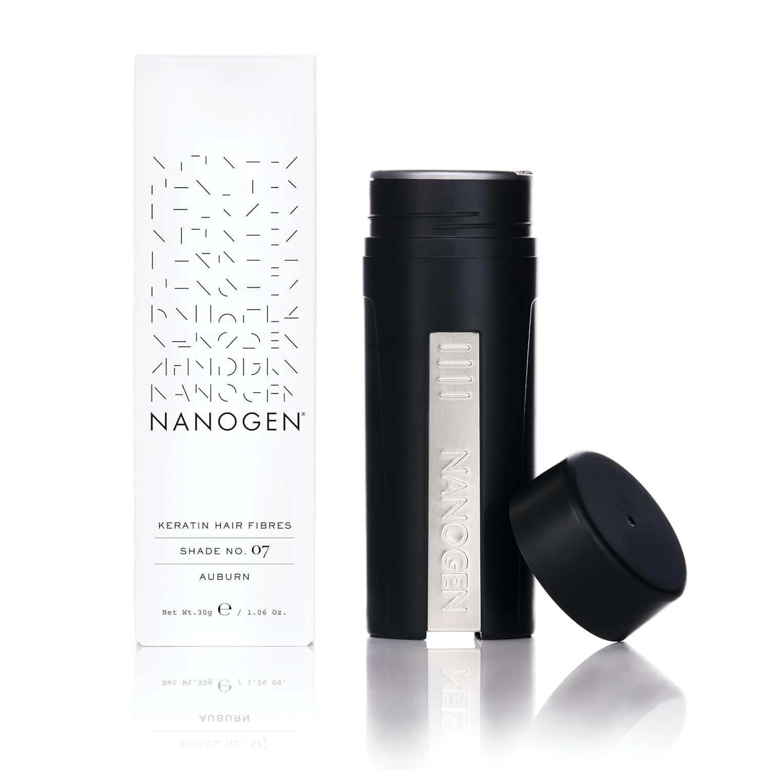 Włókna Zagęszczające Włosy Cynamon 30G Pielęgnacja Włosów Naty Shop Auburn 30G