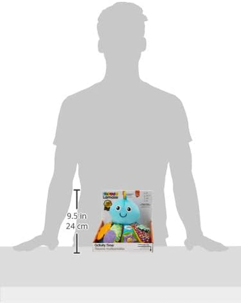 LAMAZE Octivity Time Zabawka sensoryczna dla niemowląt, miękka zabawa i odkrywanie dziecka, ośmiornica dla małych dzieci Odpowiednie od 6 miesiąca życia, chłopcy i dziewczęta powyżej 1 roku. Zabawki dla dzieci Naty Shop