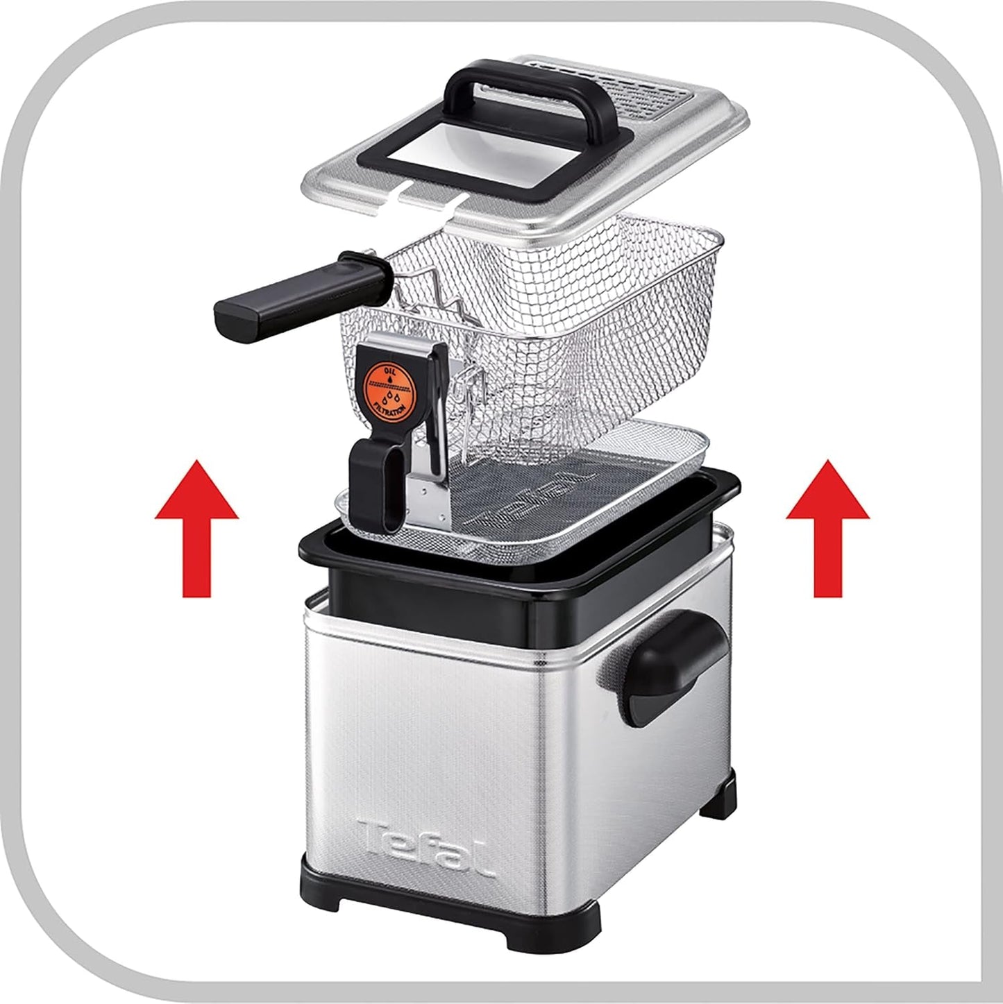 Tefal FR5160 Filtra Pro, półprofesjonalna frytownica olejowa Sprzęt Naty Shop