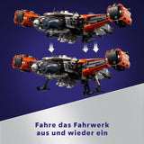 LEGO Technic Transporter kosmiczny Vtol LT81, zestaw do budowania kosmosu, zabawka kosmiczna, statek kosmiczny, zestaw mini łazik, prezent dla chłopców i dziewcząt powyżej 10 lat 42181 Zestawy do budowania Besuche w sklepie LEGO