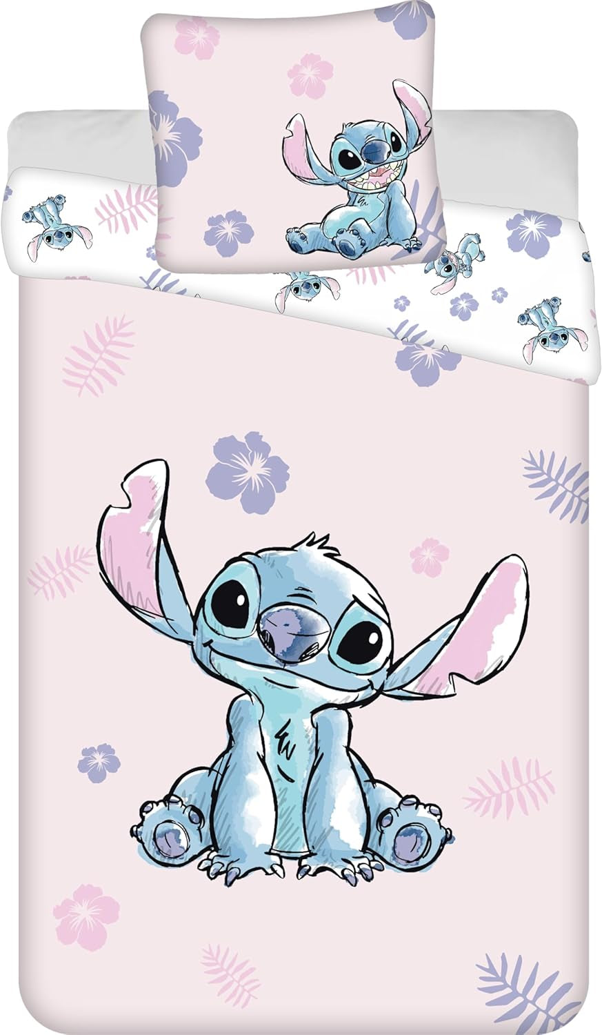 Pościel Stitch Różowa, 100% bawełna Pościel - dziecięca Sklep Naty Domyślny tytuł