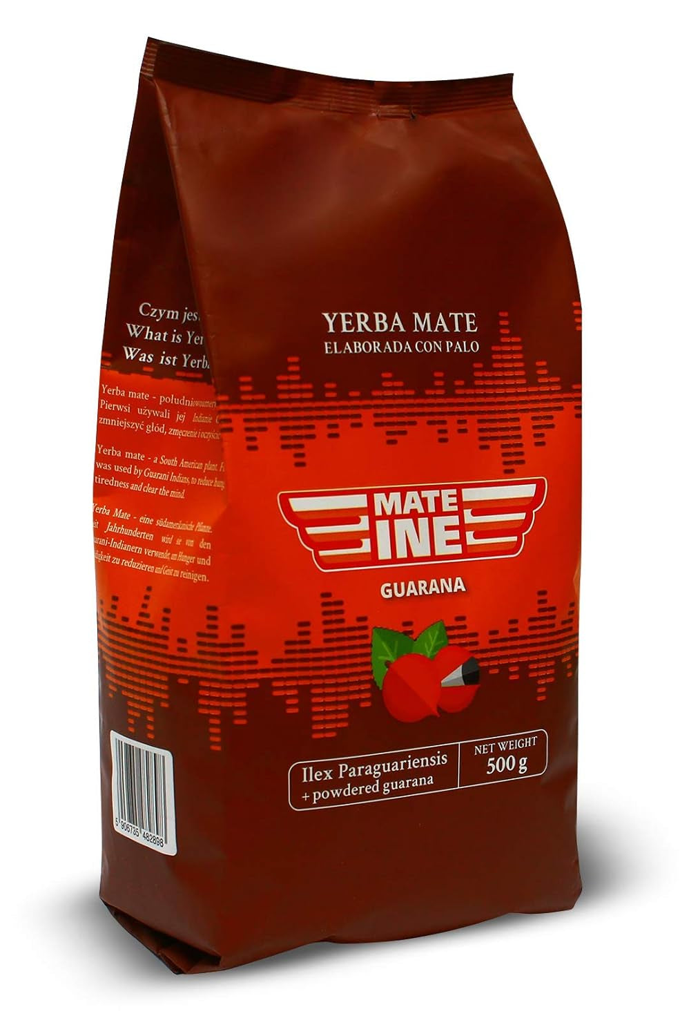 Mate Yerba Mate Herbata z guaraną, neutralna, 500 g