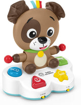 Baby Einstein, Drum & Learn Dean Muzyczna zabawka edukacyjna – multisensoryczna zabawka dla dziecka, 2 tryby gry, kolory, kształty i instrumenty, ponad 50 dźwięków, zabawki dla dzieci od 6 miesiąca życia Naty Shop