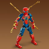 Klocki LEGO Marvel Iron Spider-Man Zabawka akcji superbohatera dla dzieci w wieku powyżej 8 lat Chłopcy i dziewczęta Zestaw zbroi Model do zbudowania Avengers Pomysł na prezent dla fanów filmów Marvela 76298 Zestawy do budowania Szukaj w sklepie LEGO
