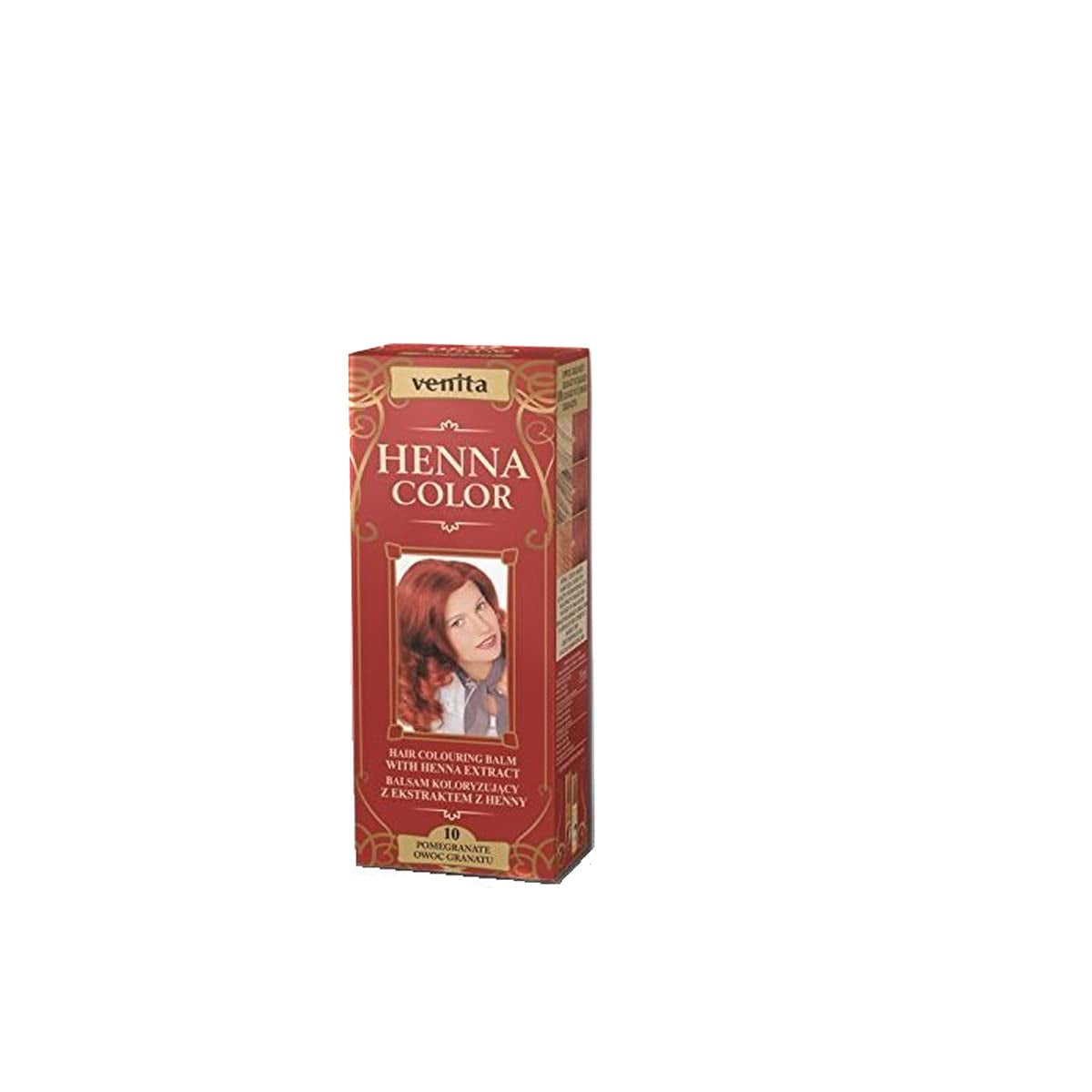 Henna Color 111 Naturalna odżywka do włosów blond Koloryzacja włosów Naturalna koloryzacja włosów Efekt Henna Eco Farba do włosów Naty Shop Jasnoczerwony 75 ml (1 opakowanie)