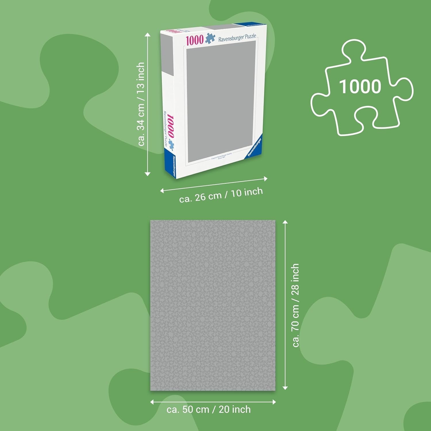 Puzzle Ravensburger 12000526 - Przygody Alicji - 1000-elementowe puzzle dla dorosłych i dzieci od 14 lat, Puzzle Naty Shop