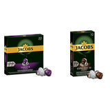 Kaffeekapseln Lungo Intenso, Intensität 8 von 12, 200 Kapseln kompatybilny z Nespresso®*, 10 x 20 Getränke & Kapseln Espresso Intenso, Intensität 10,100 Kaffeekapseln kompatybilny z Nespresso®*, 10x10