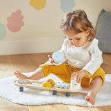 Janod - Utwory muzyczne Sweet Cocoon - 5 muzycznych zajęć dla dzieci - Wczesna edukacja muzyczna - Drewniana zabawka FSC - Od 12 miesiąca, J04058 Baby Toys Naty Shop