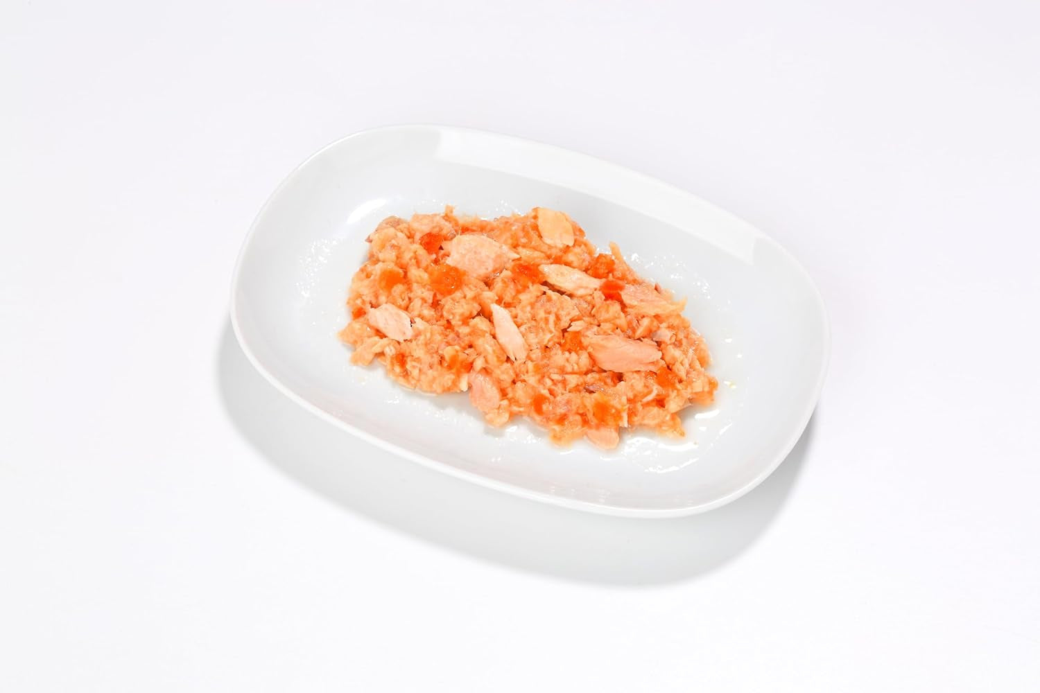 Almo Nature HFC Jelly - Mokra karma dla dorosłych kotów - Łosoś i marchewka - Jakość ludzka, bezglutenowa - 6 x 70g