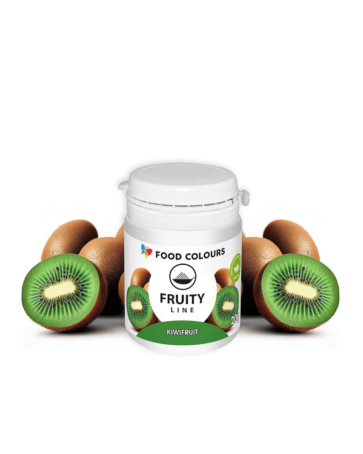 Barwnik spożywczy w proszku barwnik naturalny Fruity Line BLUEBERRY 20G naturalny barwnik w proszku do kremów polewa biszkoptowa do ciasta w proszku barwnik spożywczy do galaretek do napojów