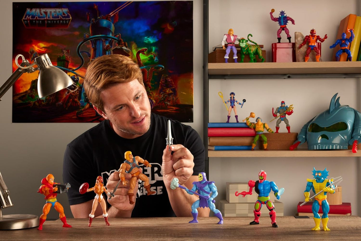 Masters of the Universe Origins Zabawka z kreskówki Teela Figurka o wysokości około 14 cm Bohaterka Motu Akcesoria i mini komiks HYD27 Figurki Naty Shop