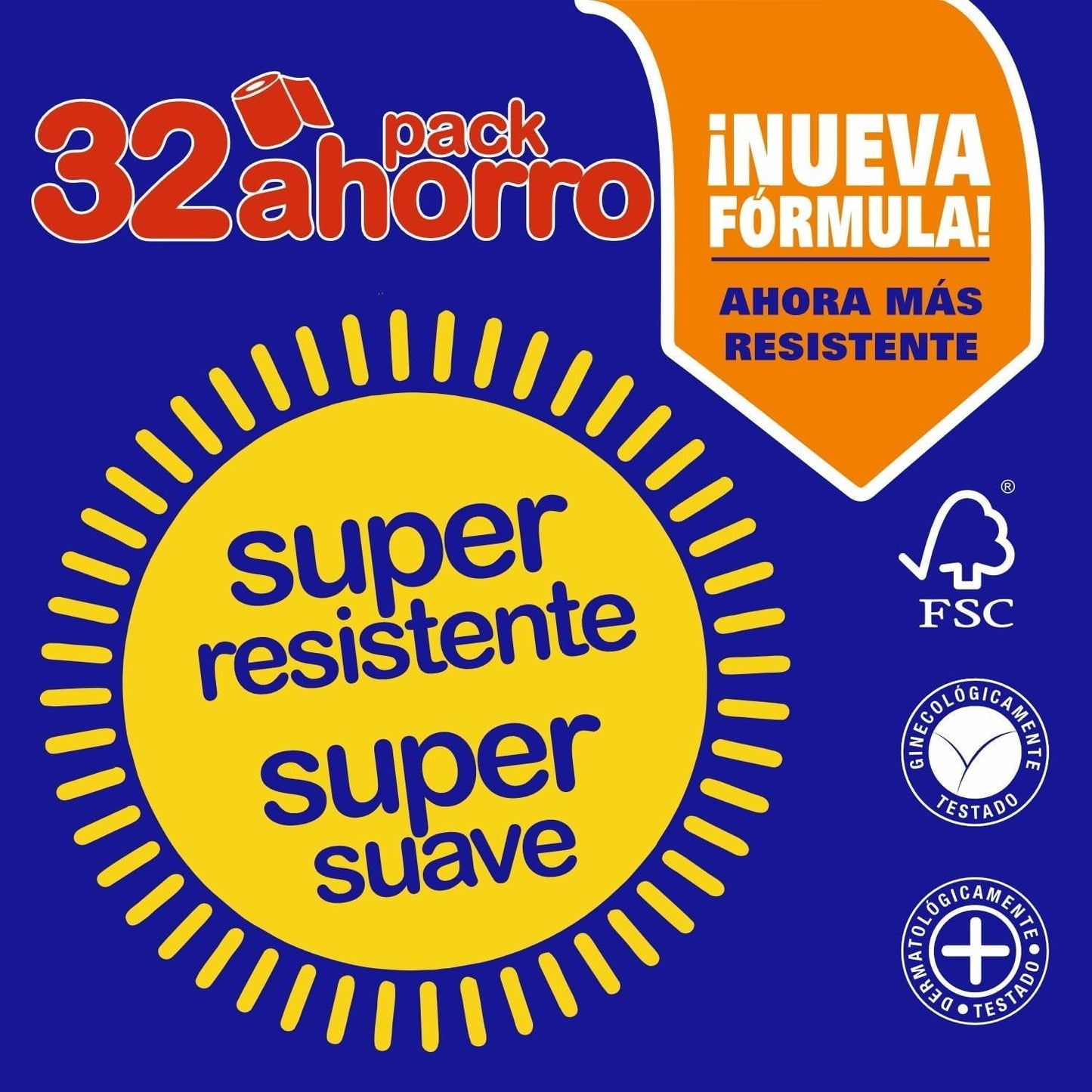 Papier toaletowy Renova Super Blanco, 32 rolki
