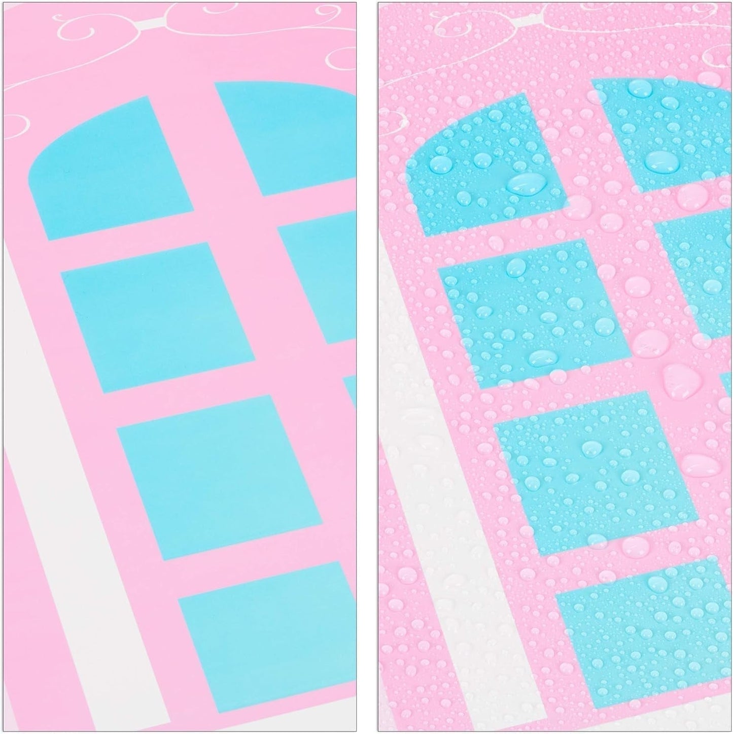 Półka do pokoju dziecięcego Relaxdays, zamek księżniczki, plastik, szafka DIY z drzwiami, HBT: 128 x 110 x 37 cm, różowy Naty Shop Dollhouses