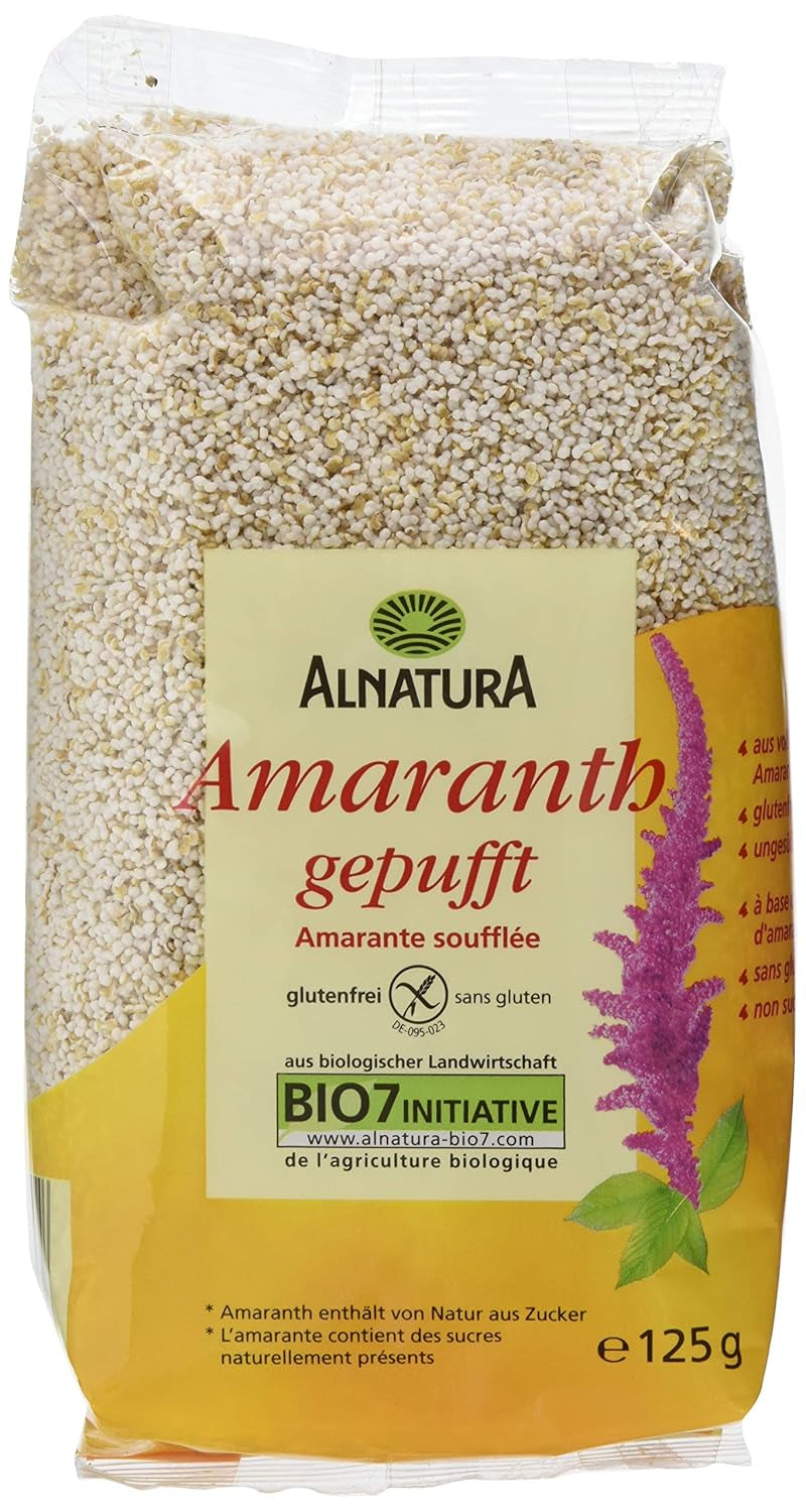 Ekologiczny amarantus ekspandowany, 125g