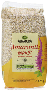 Ekologiczny amarantus ekspandowany, 125g