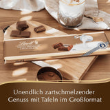 Czekolada Lindta | Czekolada z mlekiem i orzechami | 300g | Najlepsza czekolada mleczna z całych orzechów | Batonik czekoladowy