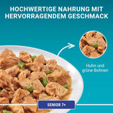 PURINA ONE Senior 7+ mokra karma dla kotów, delikatne kawałki w sosie z kurczaka, opakowanie 26 szt. (26 x 85 g)