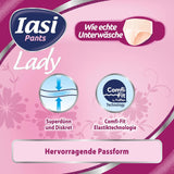 Spodnie LADY 48 Jednorazowe spodnie na nietrzymanie moczu Chłonność Plus rozmiar S dla kobiet 48 szt.