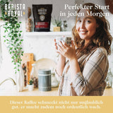 Przykładowy zestaw ziaren espresso 4 x 350g ziaren espresso | Pakiet odkrywczy/pakiet próbny | Robusta i Arabika | Idealny do urządzeń w pełni automatycznych i kolby | KRÓLEWSKI BARYSTA