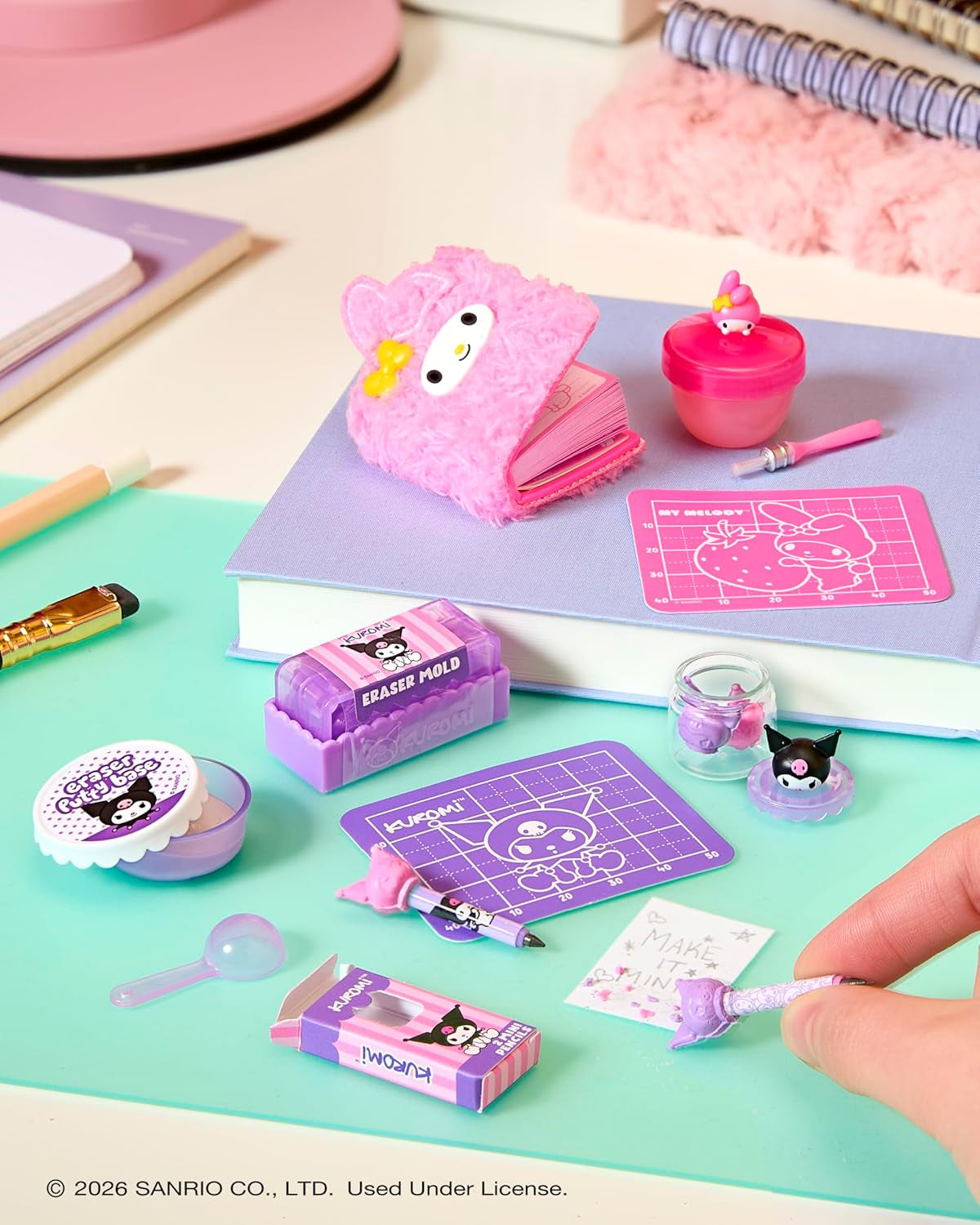 Miniverse MGA Make It Mini Hello Kitty and Friends Series 3 - Mini przedmioty kolekcjonerskie, Sanrio, repliki retro Artykuły papiernicze, rękodzieło, majsterkowanie, dla kolekcjonerów i dzieci w wieku od 8 lat