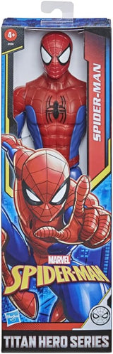 Marvel Titan Hero Series Spider-Man Figurka Superbohater o wysokości 30 cm z ruchomymi kończynami Kompatybilna z innymi zabawkami Spider-Mana Dla dzieci 5+ Figurki Naty Shop