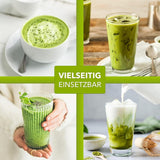 Matchamagic - Organiczna matcha latte w proszku z Japonii z cukrem z kwiatów kokosa do pysznej herbaty
